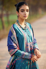 Umang by Motifz - Print Embroidered lawn 3pc