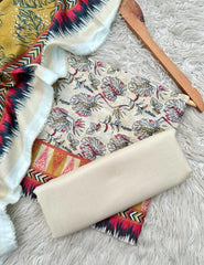 Printed lawn 3pc