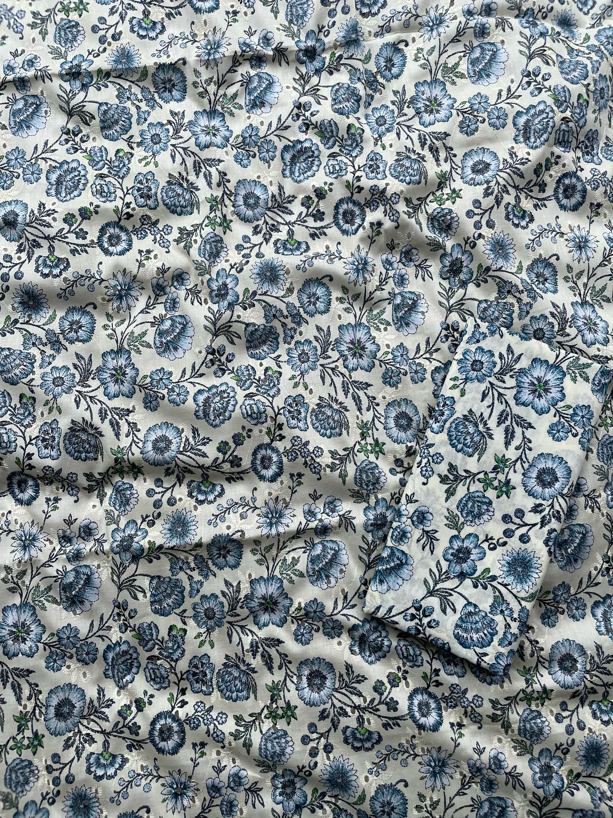 Chikankari printed lawn 2pc