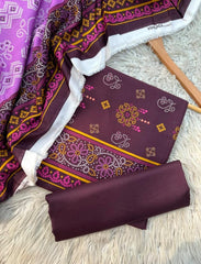Printed lawn 3pc