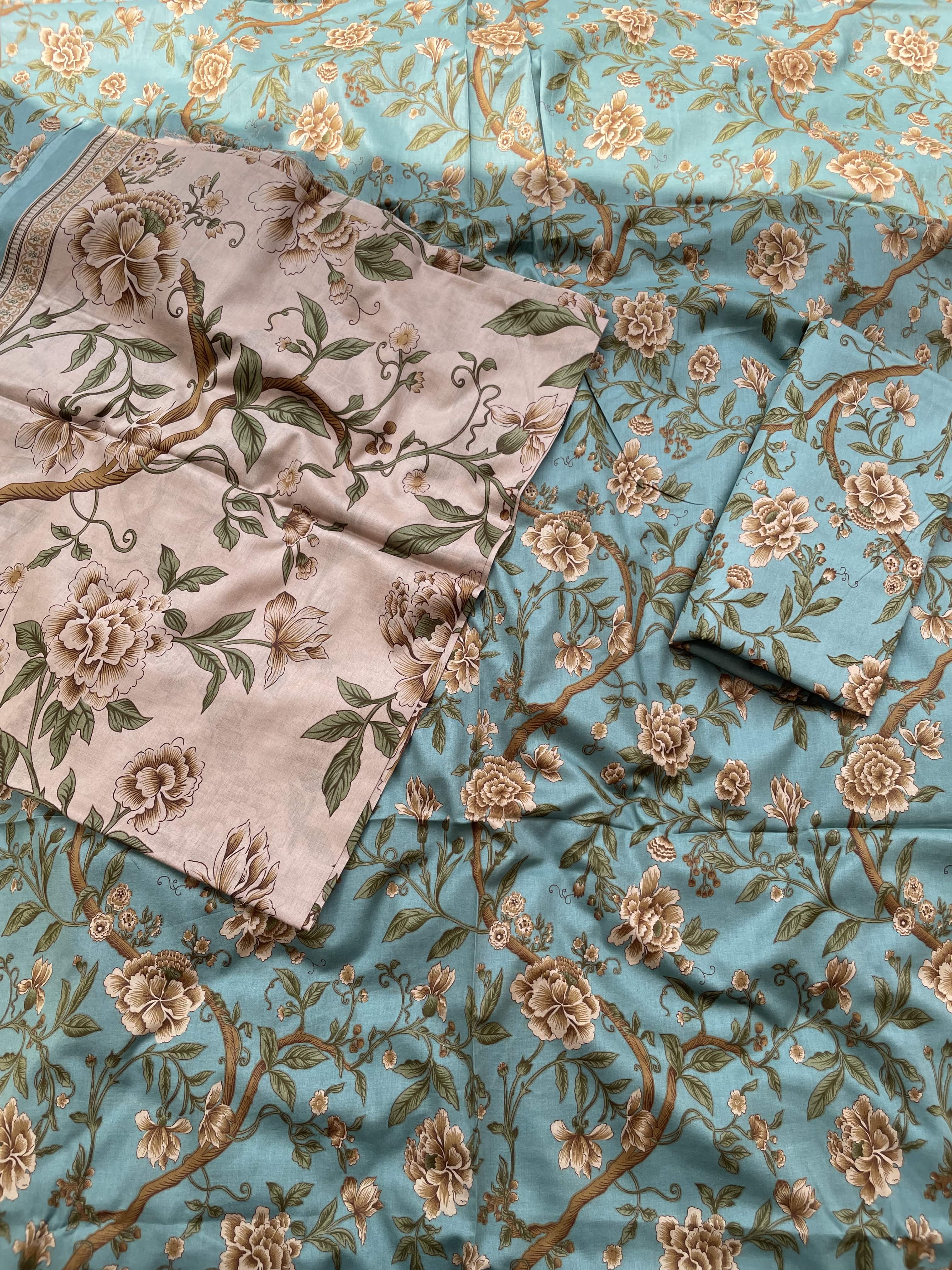 Printed lawn 3pc