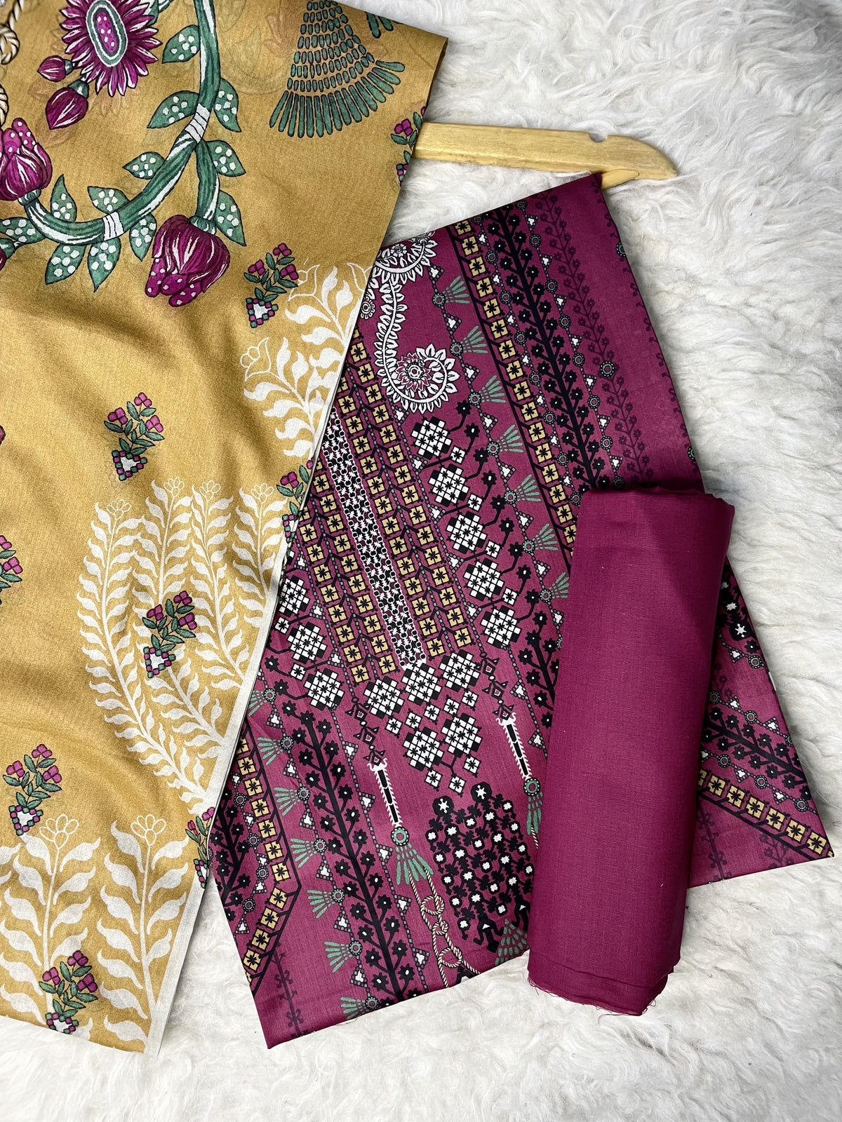 Printed lawn 3pc