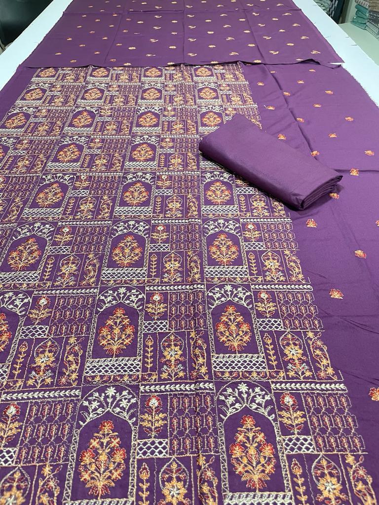 Winter Karandi embroidered 2pc