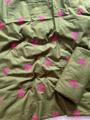 All over embroidered lawn 2pc