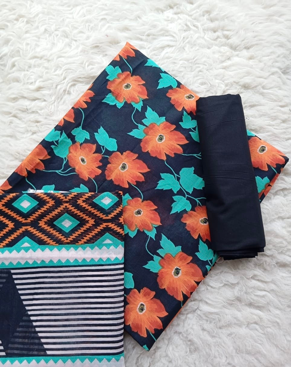 Printed lawn 3pc