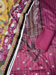 Printed lawn 3pc