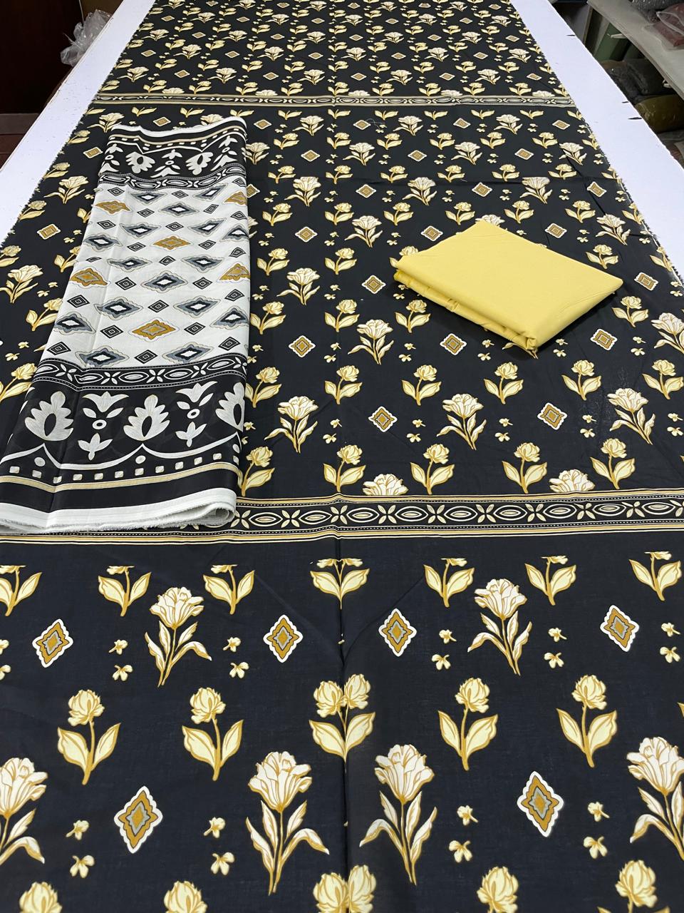 Beechtree Printed Lawn 3pc