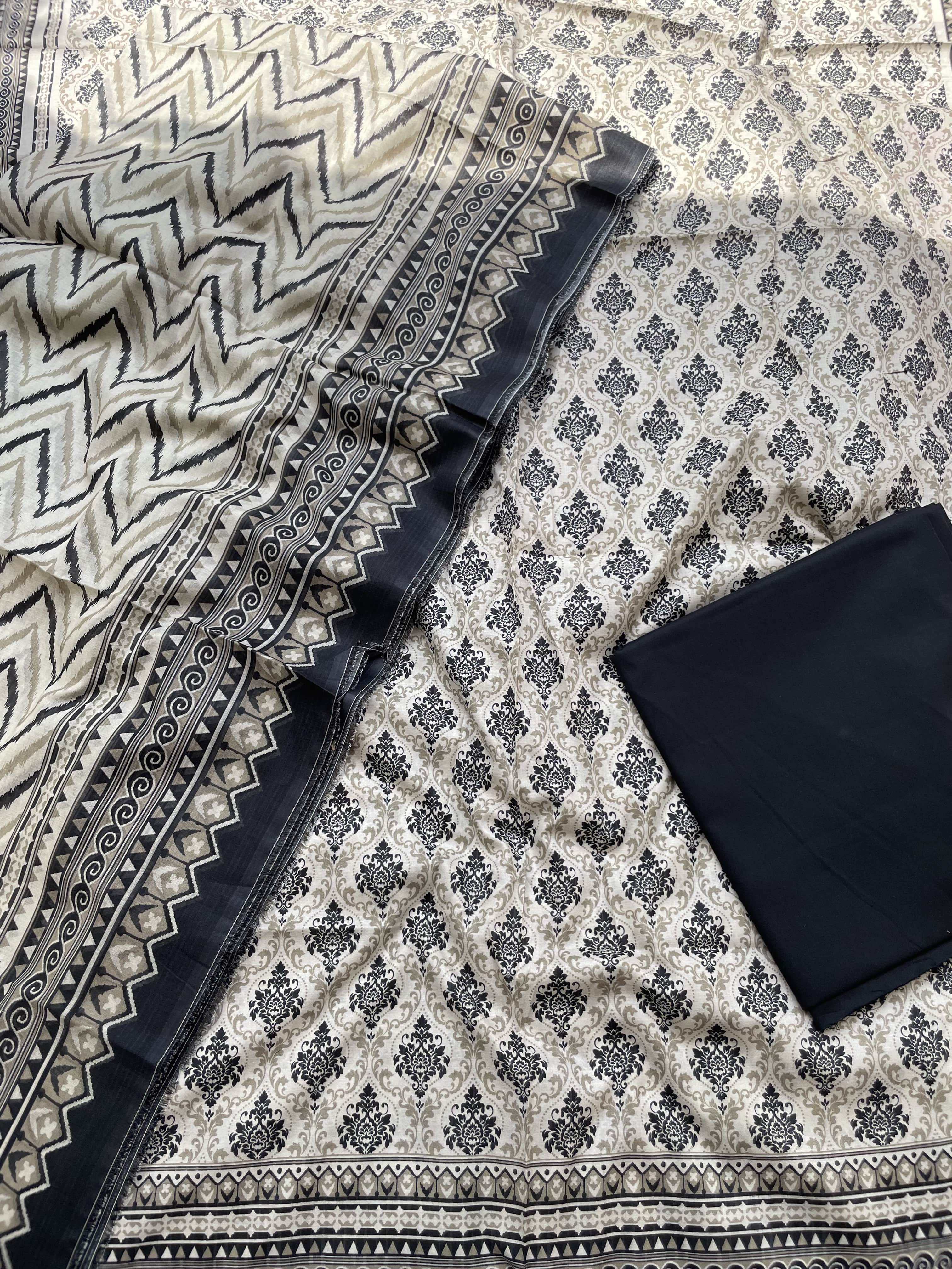 Printed lawn 3pc