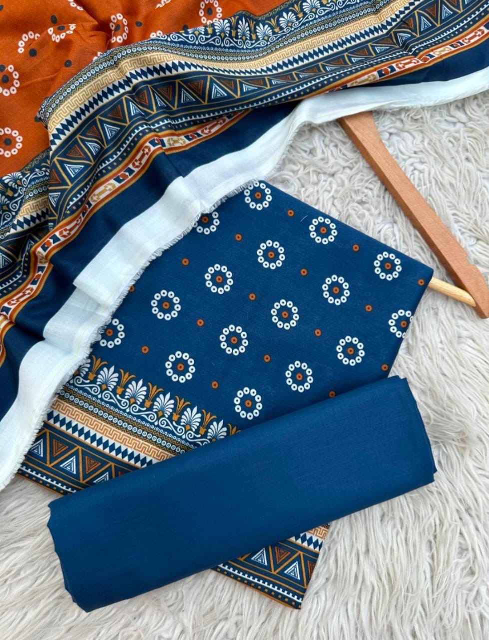 Printed lawn 3pc