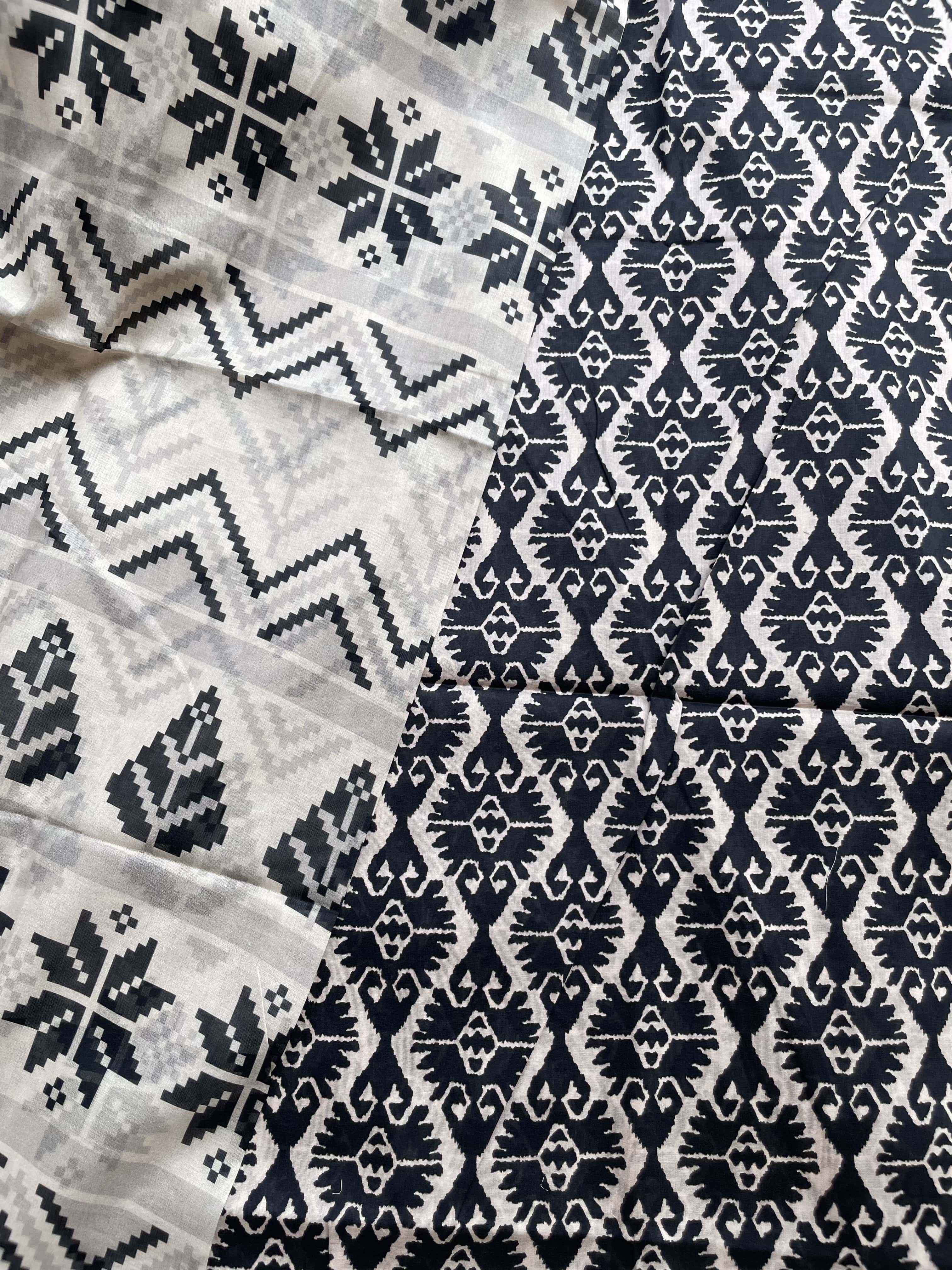 All over Printed Lawn 3pc