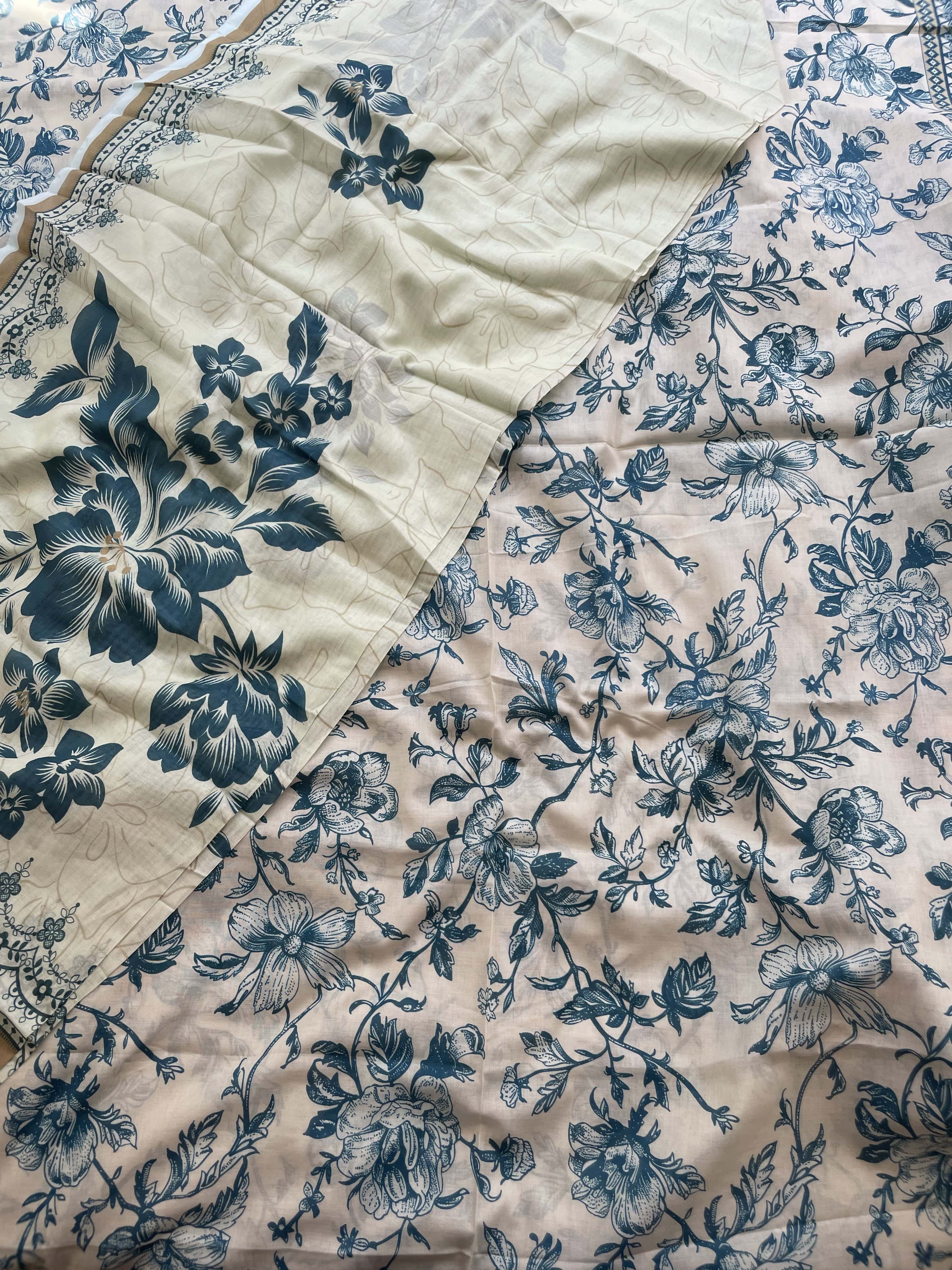Printed lawn 2pc with dupatta