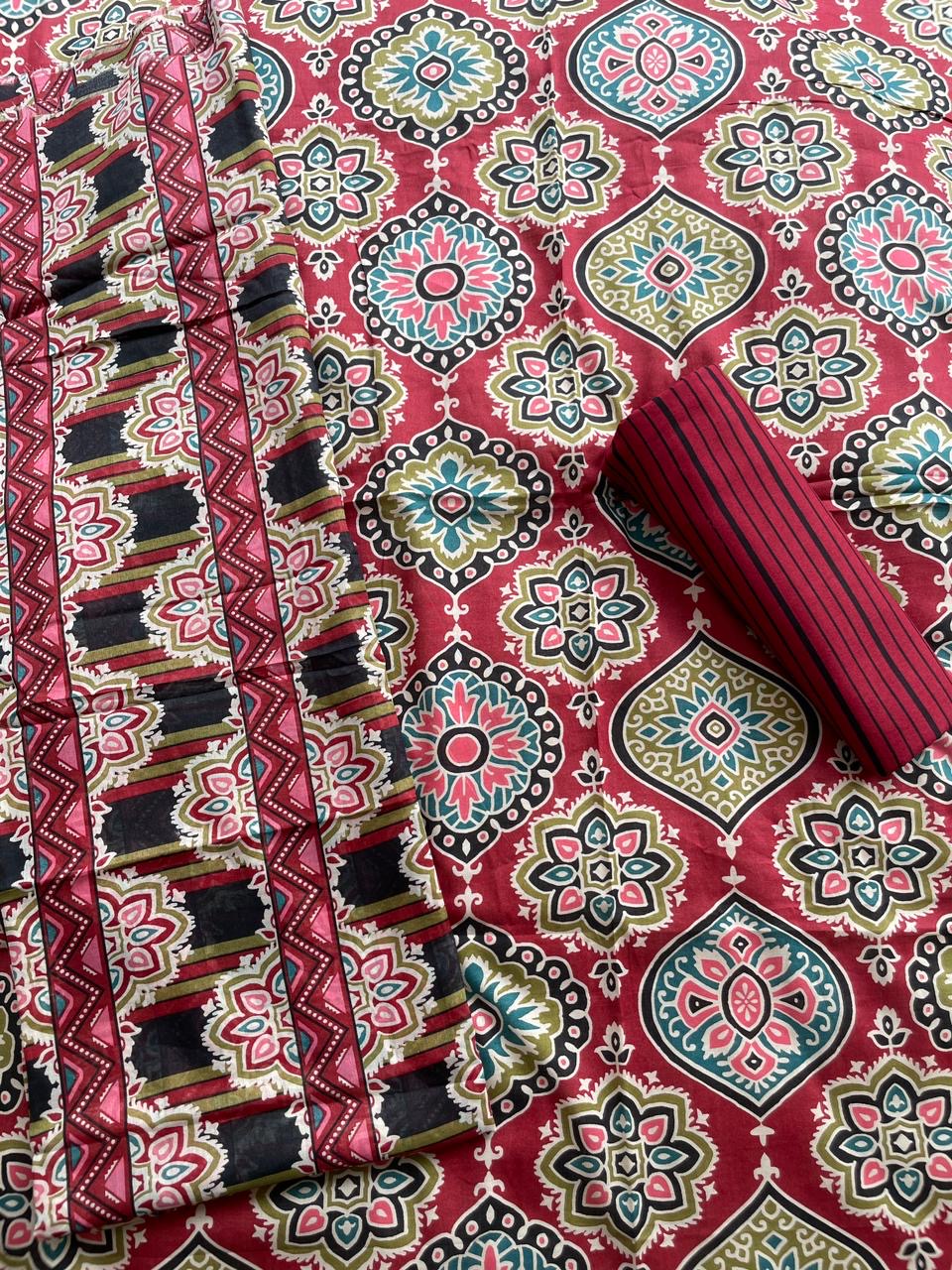 Printed lawn 3pc