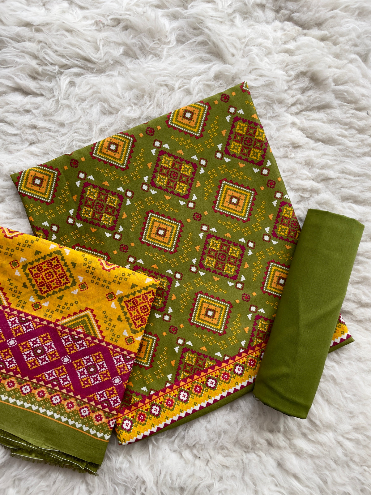 Printed lawn 3pc