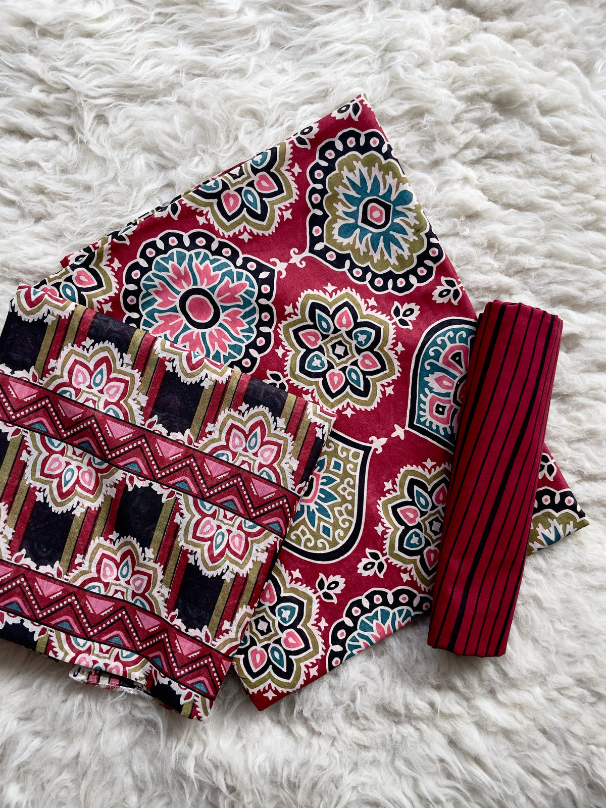 Printed lawn 3pc