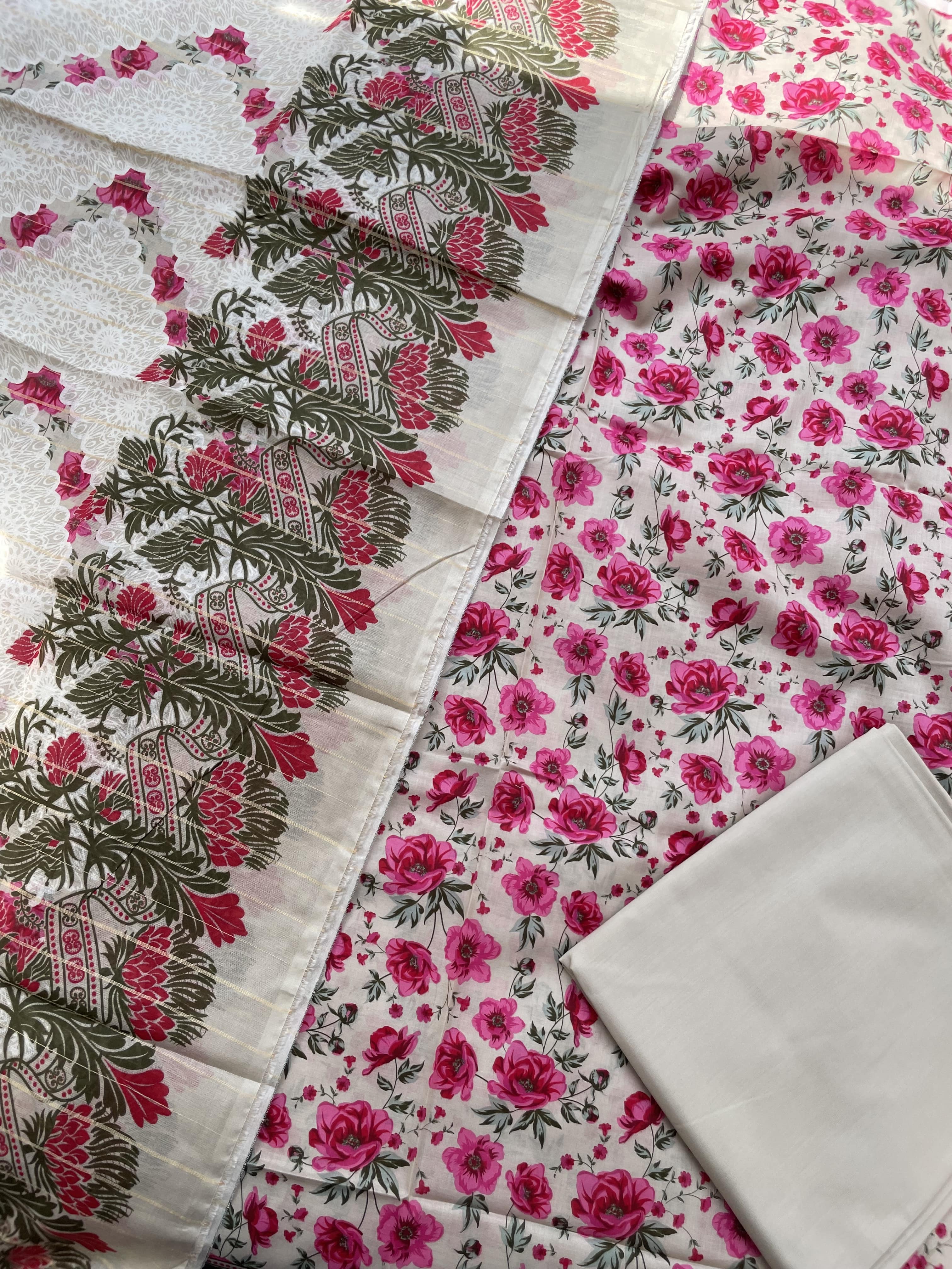 Printed lawn 3pc