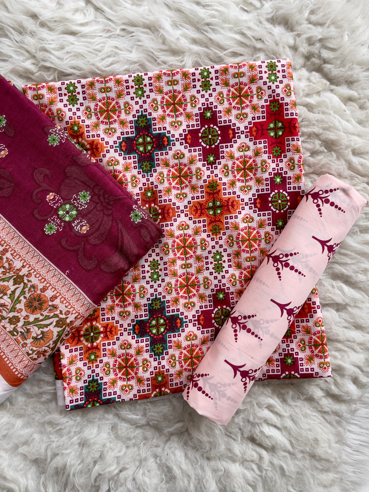 Printed lawn 3pc