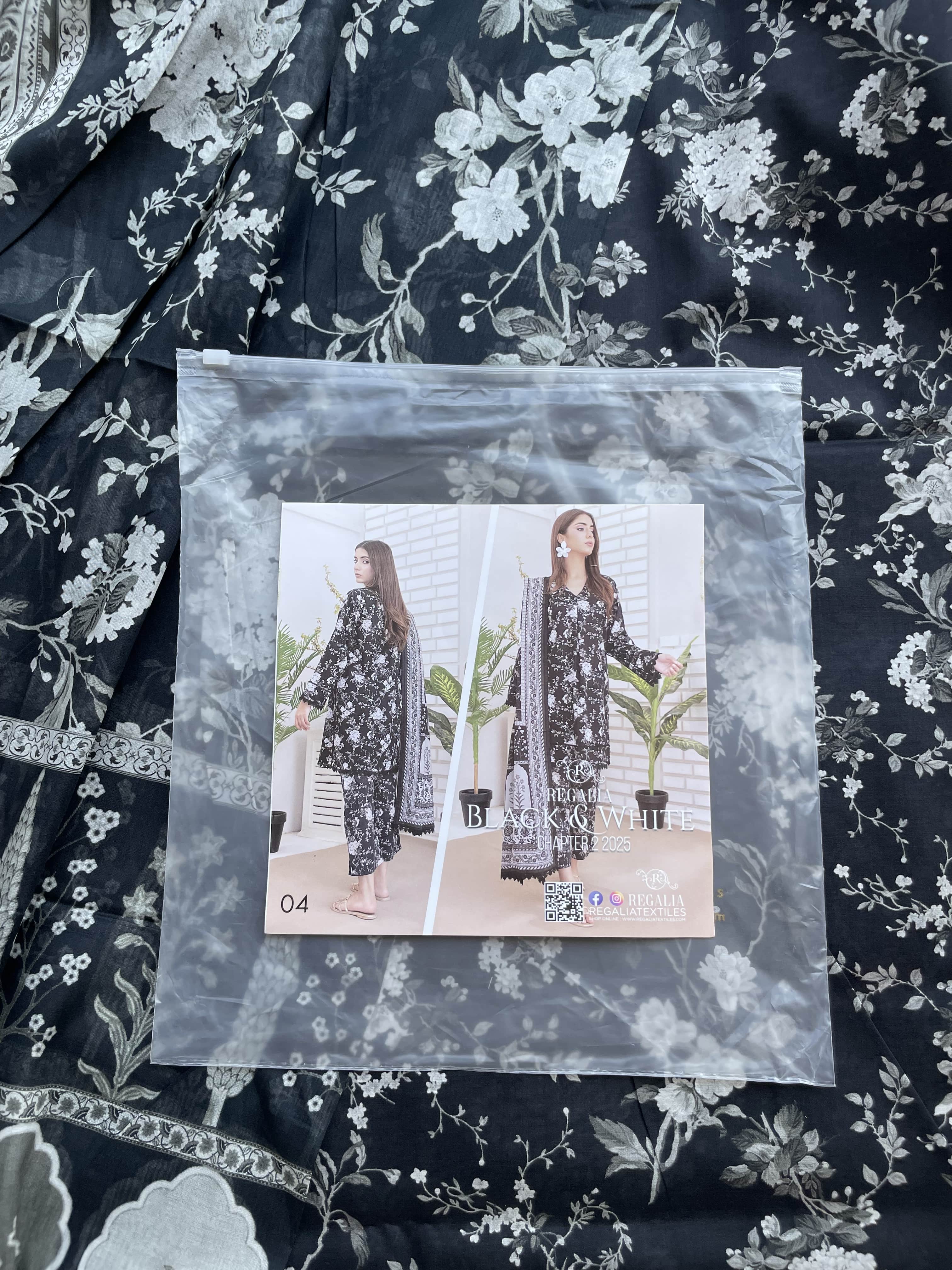 All over printed lawn 3pc