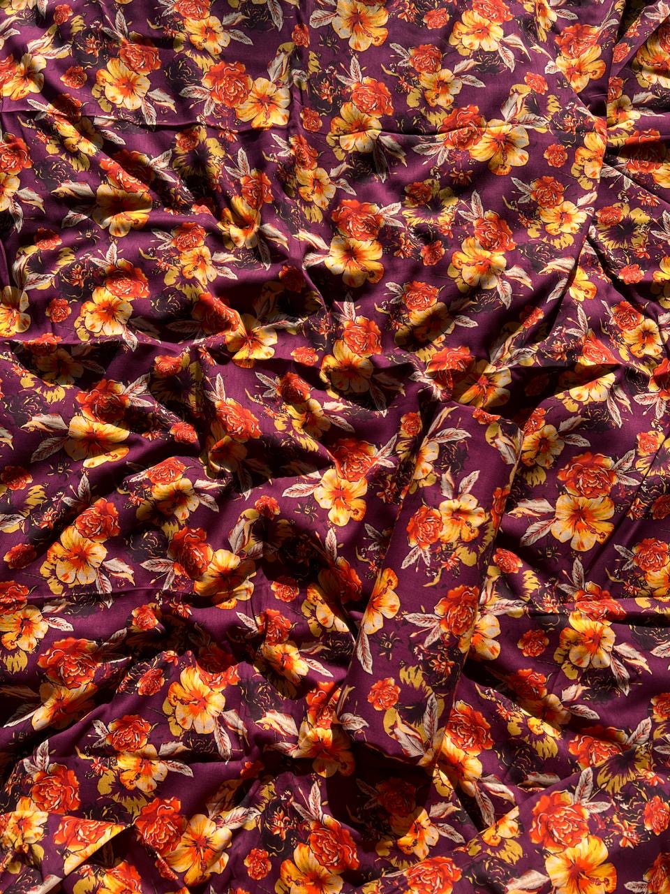 All over printed lawn 2pc