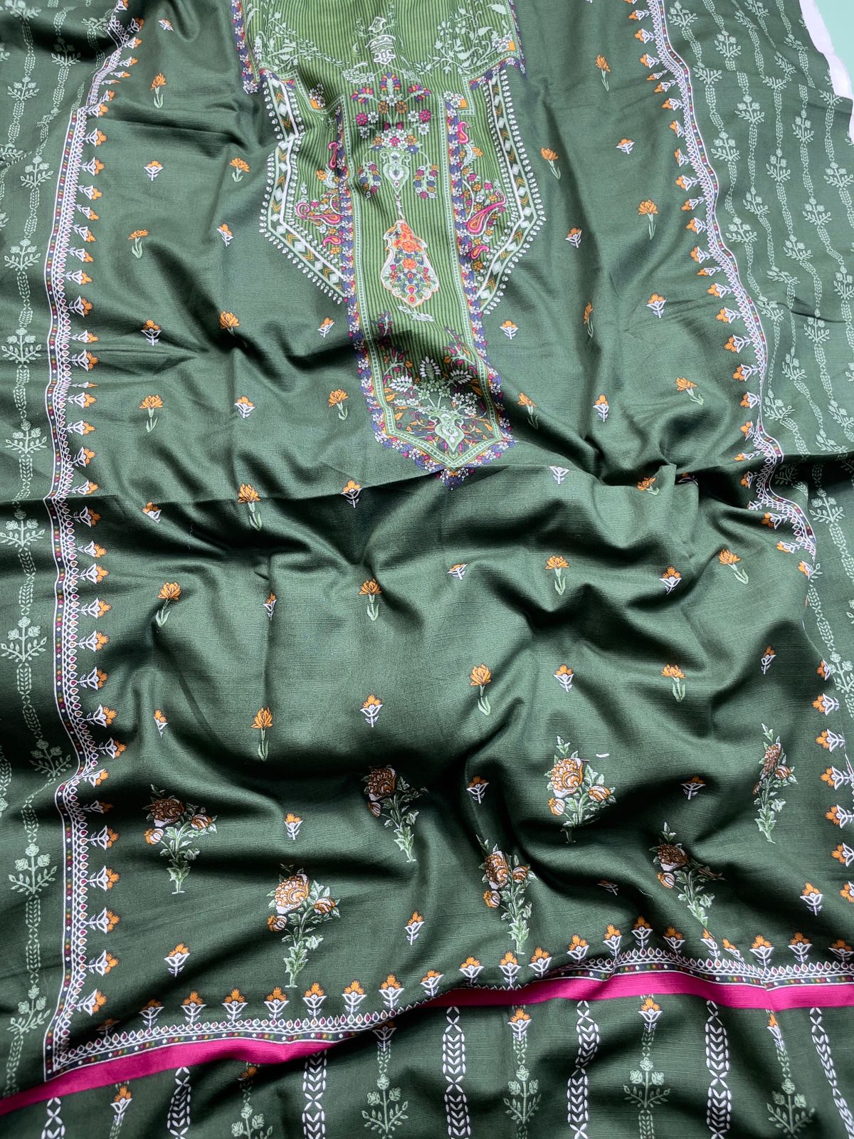 Beechtree Printed khaddar shirt