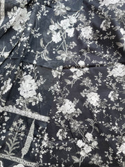 All over printed lawn 3pc