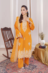 Zumra-3Pc Embroidered