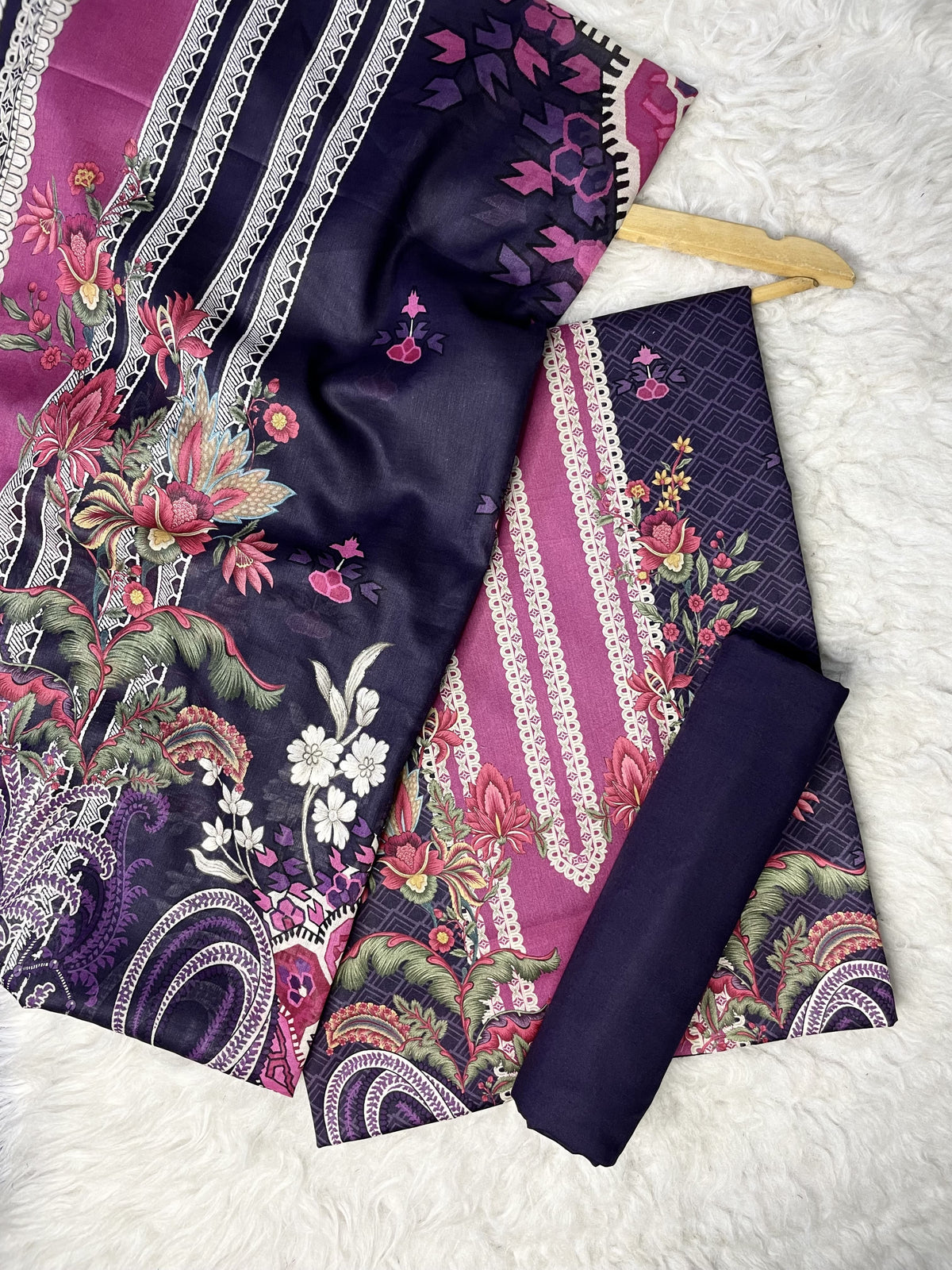 Printed lawn 3pc
