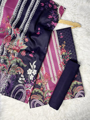 Printed lawn 3pc