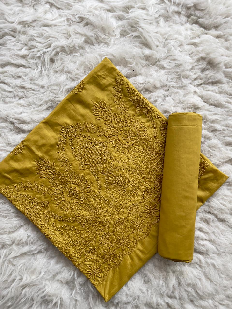 Chikankari lawn 2pc