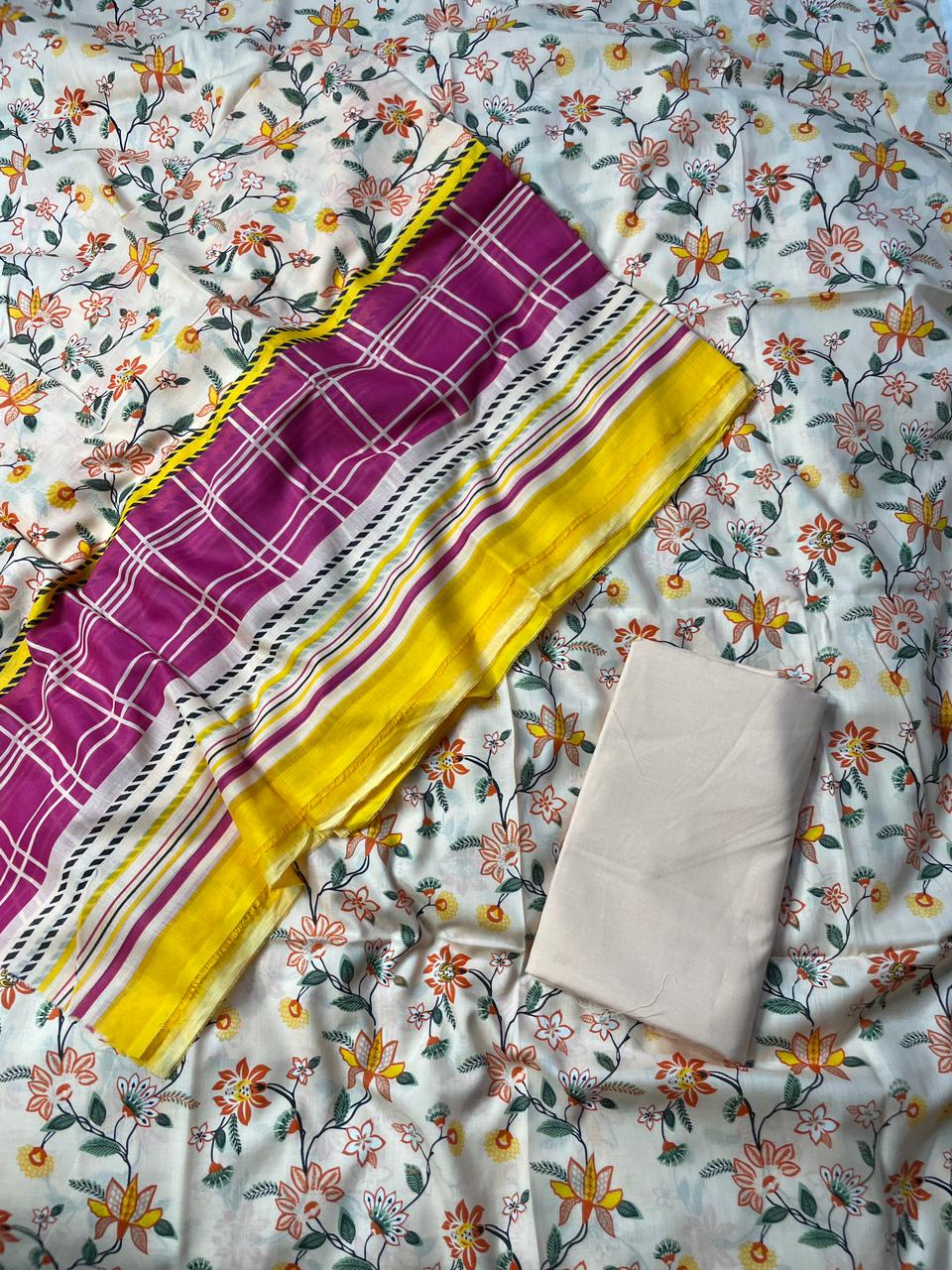 Printed lawn 3pc