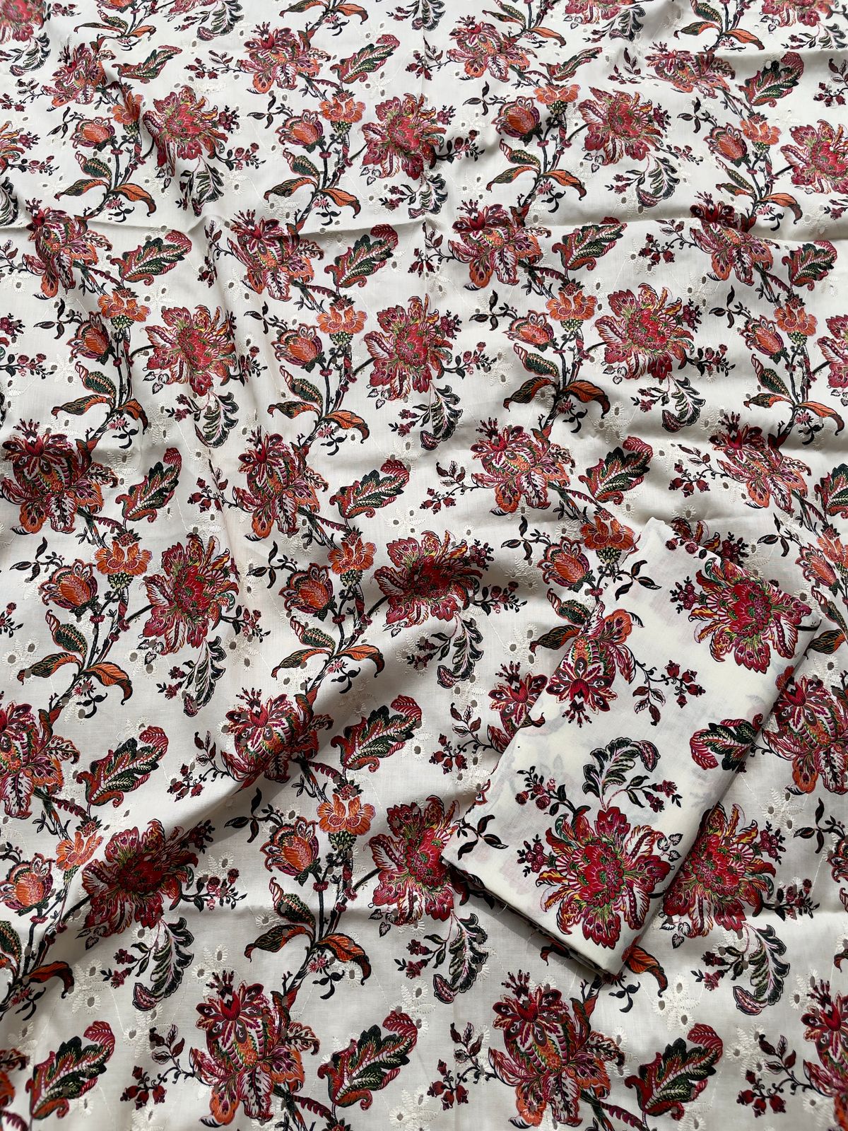 Chikankari Printed Lawn 2pc