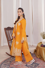 Zumra-3Pc Embroidered