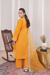 Zumra-3Pc Embroidered