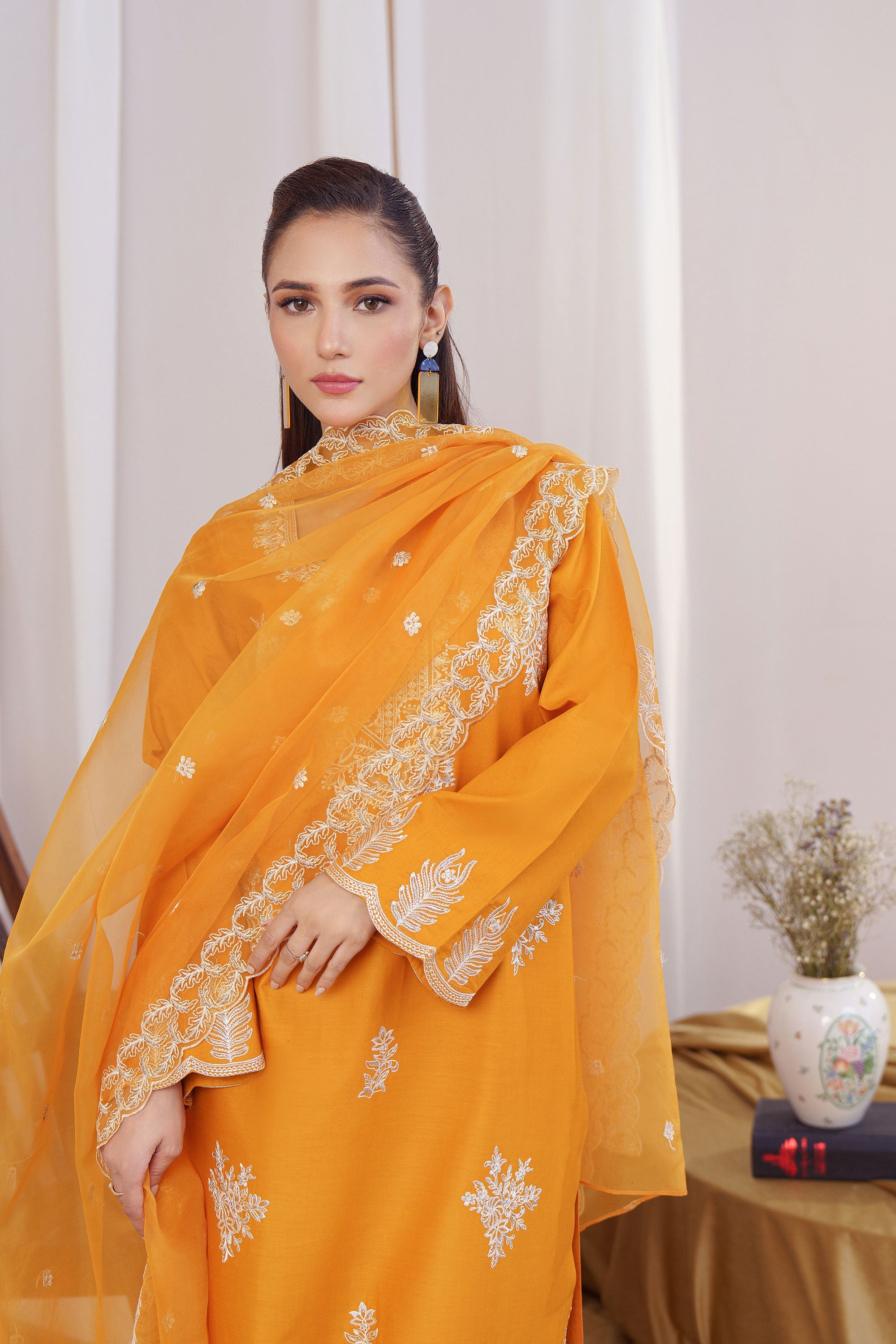 Zumra-3Pc Embroidered