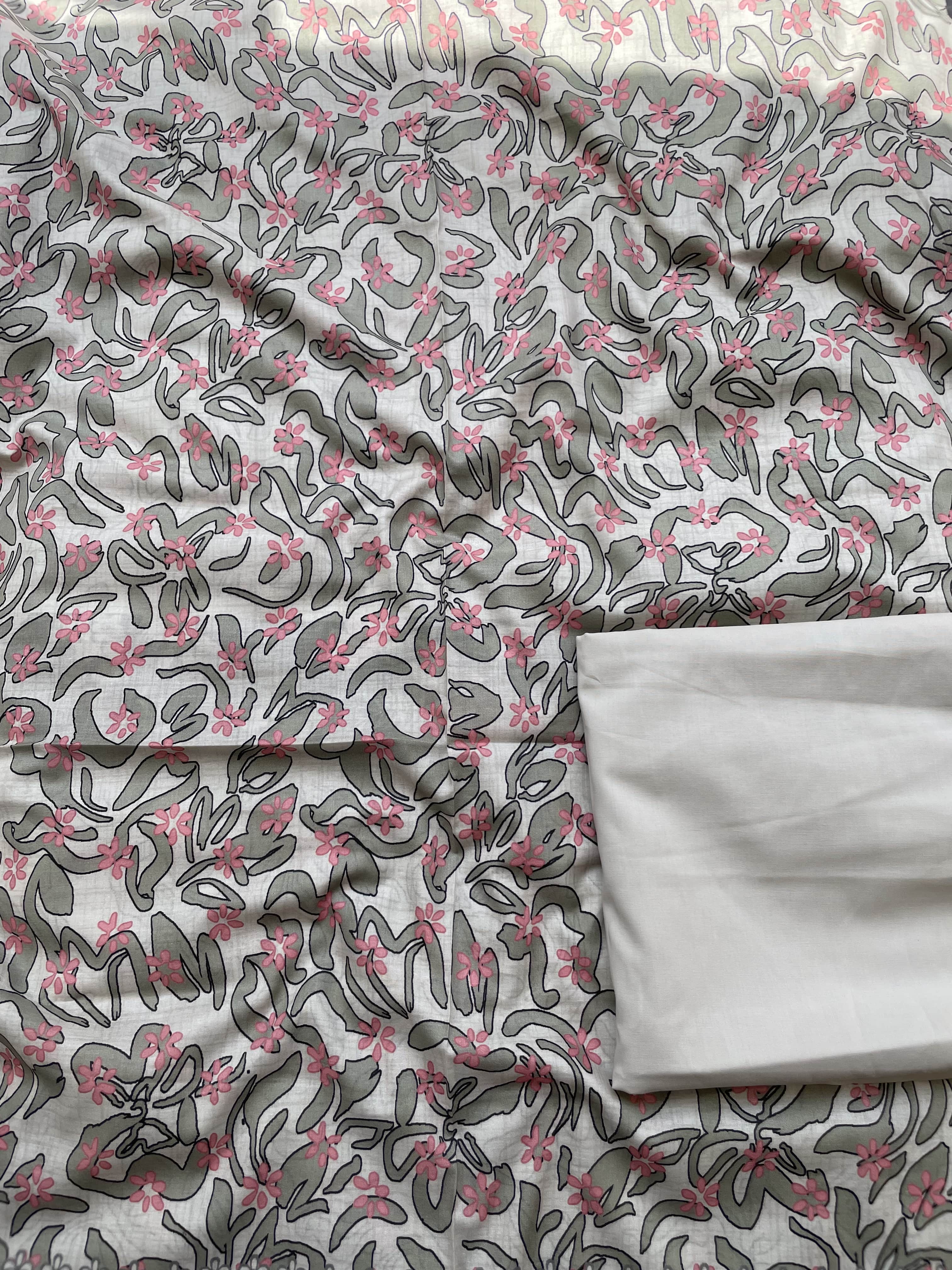 Printed lawn 3pc