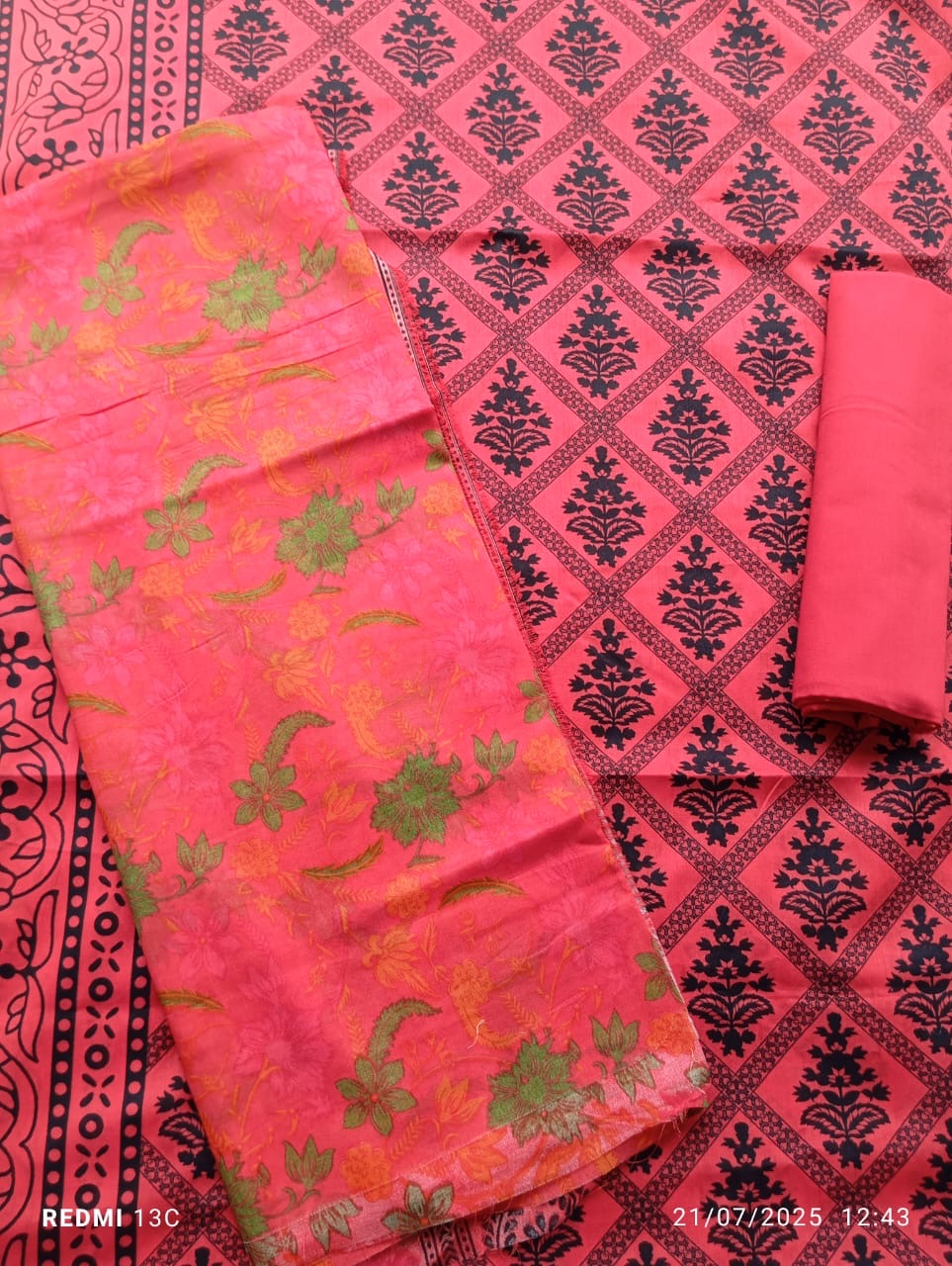 Printed lawn 3pc