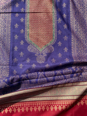 Block Printed Khaddar Shirt