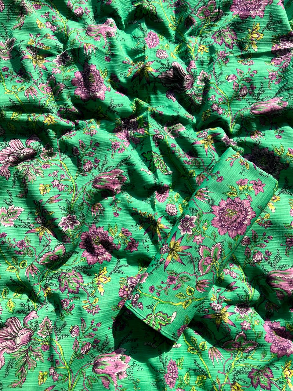 Doria Lawn all over printed 2pc