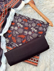 Printed Lawn 3Pc