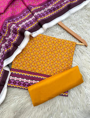 Printed Lawn 3Pc