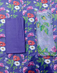 Chikankari Printed Lawn 3pc