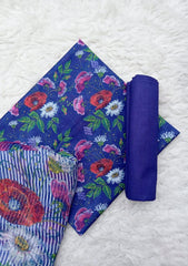 Chikankari Printed Lawn 3pc