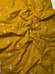 Floral Embroidered khaddar shirt