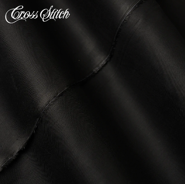 Cross Stitch Men's cotton Shalwar Qameez - Black