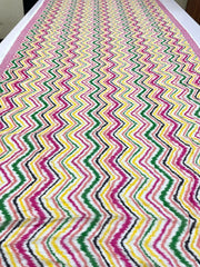 Kayseria multicolor printed voil lawn dupatta